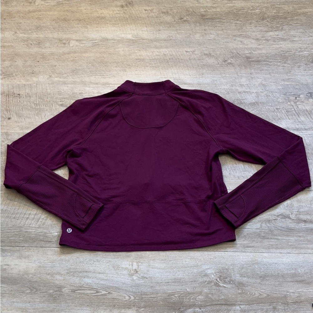 Lululemon Cropped Half-Zip Pullover - image 5